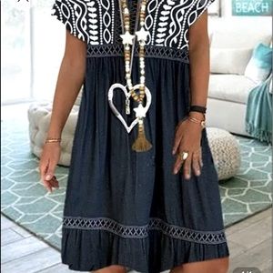 Women’s new Boho style Dress.